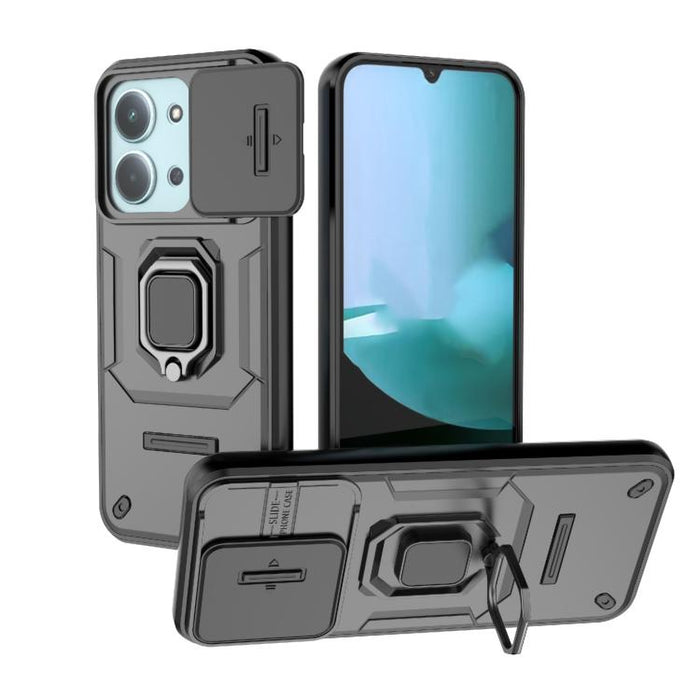 Funda para teléfono a prueba de golpes con soporte y carcasa deslizante de TPU + PC Camshield, For Redmi Turbo 5 Max / Poco X8 Pro Max, For Redmi Turbo 5 5G / Poco X8 Pro 5G, For Redmi Note 15 Pro+ 5G Global 163.3mm, For Redmi Note 15 5G Global 164mm  ...