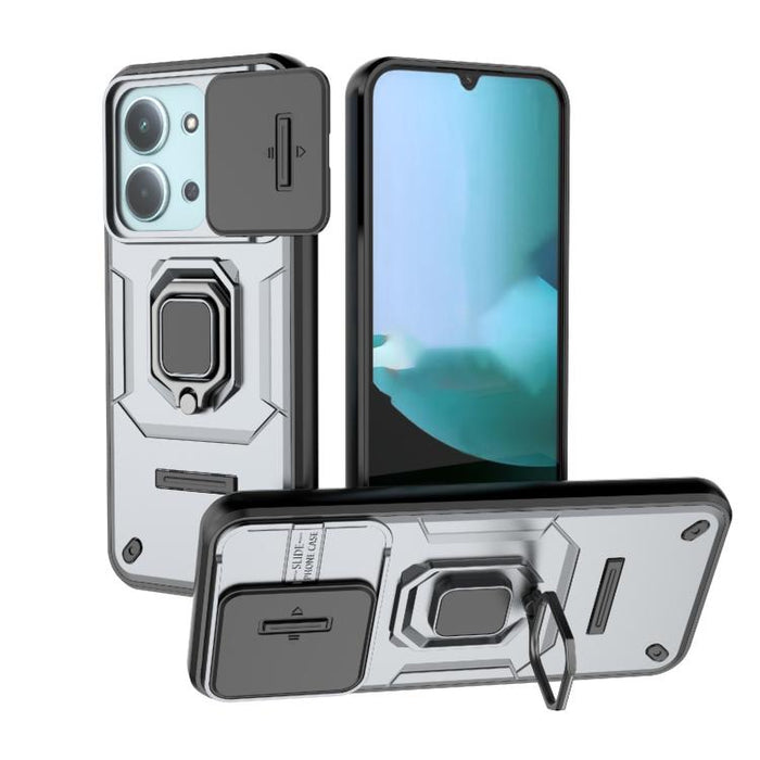 Funda para teléfono a prueba de golpes con soporte y carcasa deslizante de TPU + PC Camshield, For Redmi Turbo 5 Max / Poco X8 Pro Max, For Redmi Turbo 5 5G / Poco X8 Pro 5G, For Redmi Note 15 Pro+ 5G Global 163.3mm, For Redmi Note 15 5G Global 164mm  ...
