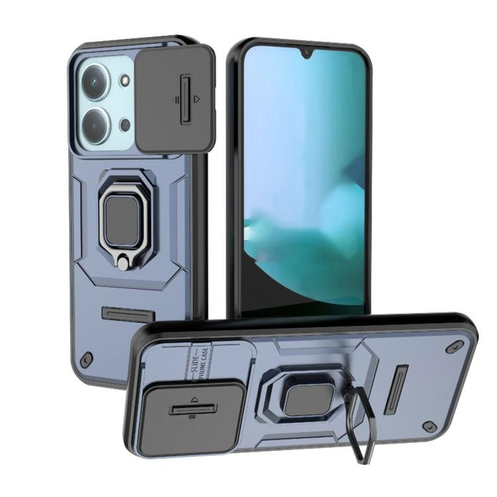 Funda para teléfono a prueba de golpes con soporte y carcasa deslizante de TPU + PC Camshield, For Redmi Turbo 5 Max / Poco X8 Pro Max, For Redmi Turbo 5 5G / Poco X8 Pro 5G, For Redmi Note 15 Pro+ 5G Global 163.3mm, For Redmi Note 15 5G Global 164mm  ...