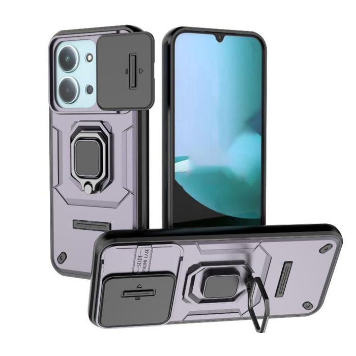 Funda para teléfono a prueba de golpes con soporte y carcasa deslizante de TPU + PC Camshield, For Redmi Turbo 5 Max / Poco X8 Pro Max, For Redmi Turbo 5 5G / Poco X8 Pro 5G, For Redmi Note 15 Pro+ 5G Global 163.3mm, For Redmi Note 15 5G Global 164mm  ...
