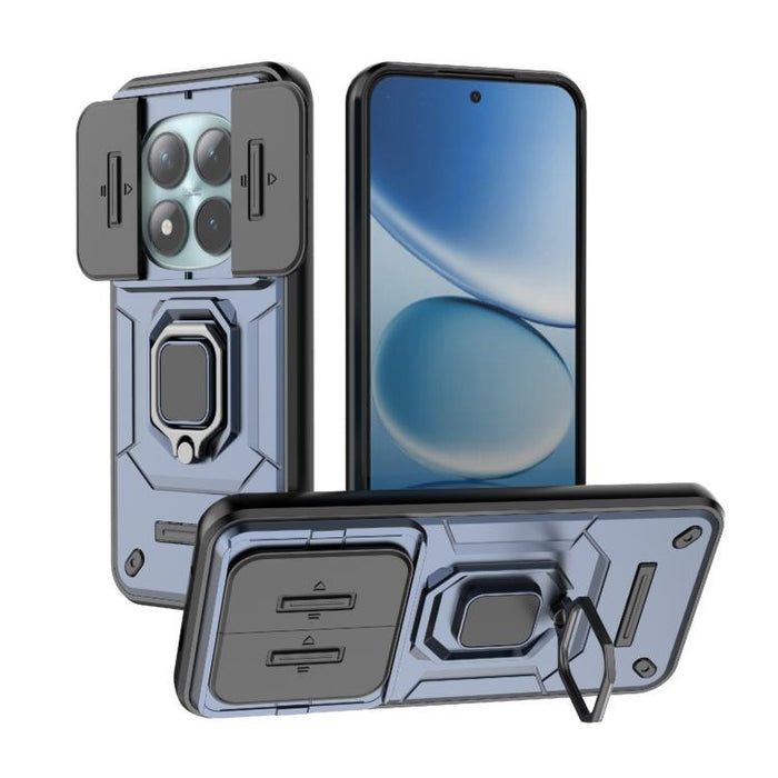 Funda para teléfono a prueba de golpes con soporte y carcasa deslizante de TPU + PC Camshield, For Redmi Turbo 5 Max / Poco X8 Pro Max, For Redmi Turbo 5 5G / Poco X8 Pro 5G, For Redmi Note 15 Pro+ 5G Global 163.3mm, For Redmi Note 15 5G Global 164mm  ...