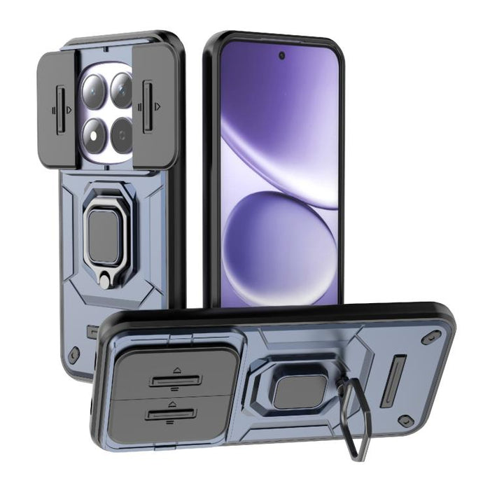 Funda para teléfono a prueba de golpes con soporte y carcasa deslizante de TPU + PC Camshield, For Redmi Turbo 5 Max / Poco X8 Pro Max, For Redmi Turbo 5 5G / Poco X8 Pro 5G, For Redmi Note 15 Pro+ 5G Global 163.3mm, For Redmi Note 15 5G Global 164mm  ...