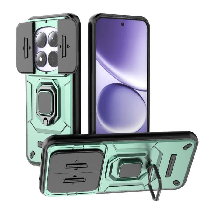 Funda para teléfono a prueba de golpes con soporte y carcasa deslizante de TPU + PC Camshield, For Redmi Turbo 5 Max / Poco X8 Pro Max, For Redmi Turbo 5 5G / Poco X8 Pro 5G, For Redmi Note 15 Pro+ 5G Global 163.3mm, For Redmi Note 15 5G Global 164mm  ...