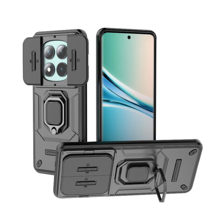 Funda para teléfono a prueba de golpes con soporte y carcasa deslizante de TPU + PC Camshield, For Redmi Turbo 5 Max / Poco X8 Pro Max, For Redmi Turbo 5 5G / Poco X8 Pro 5G, For Redmi Note 15 Pro+ 5G Global 163.3mm, For Redmi Note 15 5G Global 164mm  ...
