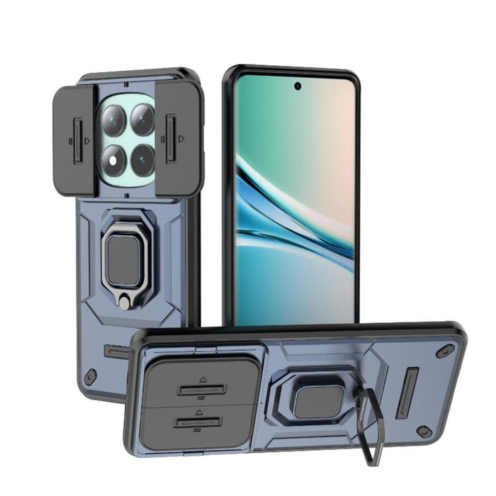 Funda para teléfono a prueba de golpes con soporte y carcasa deslizante de TPU + PC Camshield, For Redmi Turbo 5 Max / Poco X8 Pro Max, For Redmi Turbo 5 5G / Poco X8 Pro 5G, For Redmi Note 15 Pro+ 5G Global 163.3mm, For Redmi Note 15 5G Global 164mm  ...