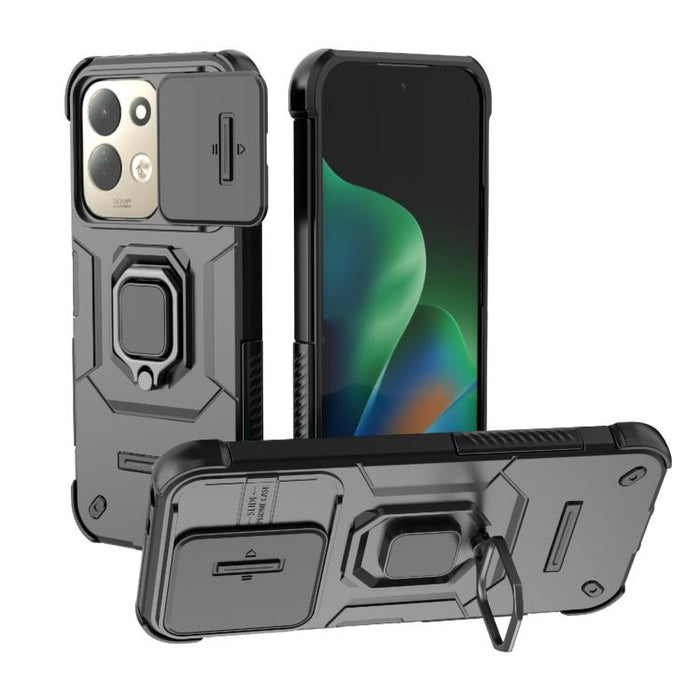 Funda para teléfono a prueba de golpes con soporte y carcasa deslizante de TPU + PC Camshield, For Redmi Turbo 5 Max / Poco X8 Pro Max, For Redmi Turbo 5 5G / Poco X8 Pro 5G, For Redmi Note 15 Pro+ 5G Global 163.3mm, For Redmi Note 15 5G Global 164mm  ...