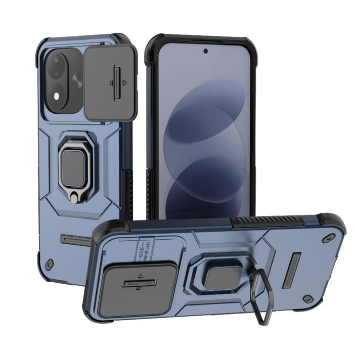 Funda para teléfono a prueba de golpes con soporte y carcasa deslizante de TPU + PC Camshield, For Redmi Turbo 5 Max / Poco X8 Pro Max, For Redmi Turbo 5 5G / Poco X8 Pro 5G, For Redmi Note 15 Pro+ 5G Global 163.3mm, For Redmi Note 15 5G Global 164mm  ...