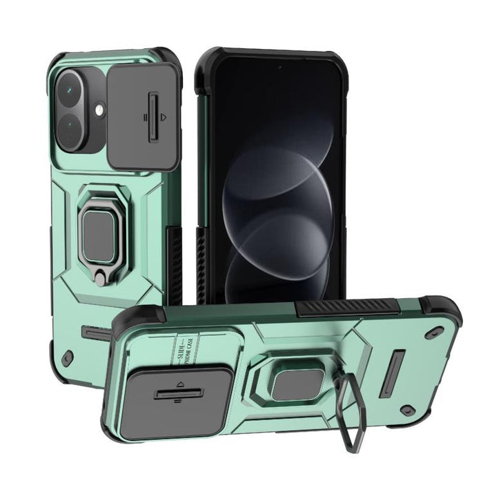 Funda para teléfono a prueba de golpes con soporte y carcasa deslizante de TPU + PC Camshield, For Redmi Turbo 5 Max / Poco X8 Pro Max, For Redmi Turbo 5 5G / Poco X8 Pro 5G, For Redmi Note 15 Pro+ 5G Global 163.3mm, For Redmi Note 15 5G Global 164mm  ...
