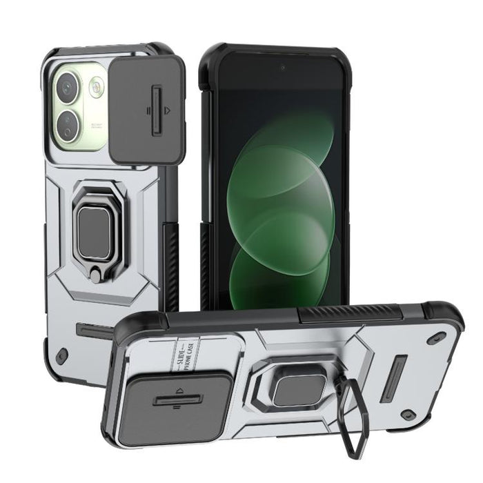 Funda para teléfono a prueba de golpes con soporte y carcasa deslizante de TPU + PC Camshield, For Redmi Turbo 5 Max / Poco X8 Pro Max, For Redmi Turbo 5 5G / Poco X8 Pro 5G, For Redmi Note 15 Pro+ 5G Global 163.3mm, For Redmi Note 15 5G Global 164mm  ...