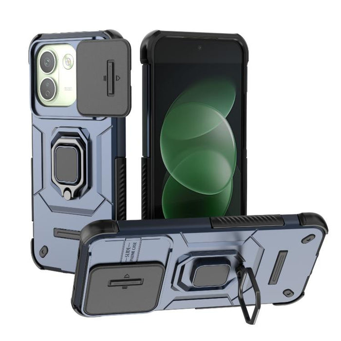 Funda para teléfono a prueba de golpes con soporte y carcasa deslizante de TPU + PC Camshield, For Redmi Turbo 5 Max / Poco X8 Pro Max, For Redmi Turbo 5 5G / Poco X8 Pro 5G, For Redmi Note 15 Pro+ 5G Global 163.3mm, For Redmi Note 15 5G Global 164mm  ...