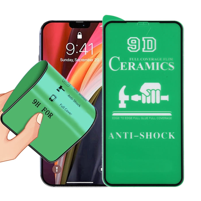 Película de cerámica de pegamento completo de pantalla completa 9D, For iPhone 12 mini (1 PC), For iPhone 12 / 12 Pro (1 PC), For iPhone 12 Pro Max (1 PC)