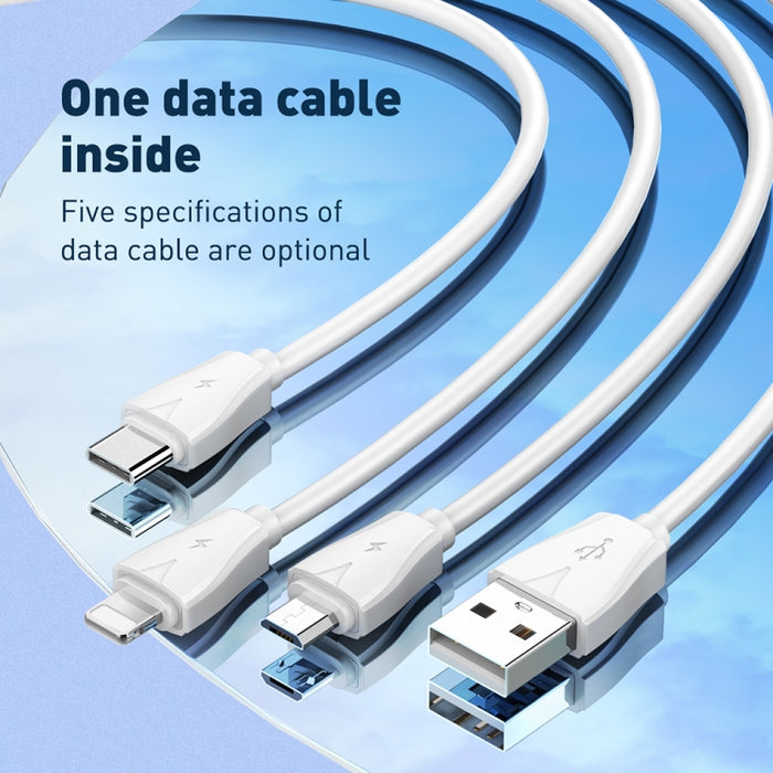 Cargador LDNIO Q334 de 32 W tipo C + puerto USB doble con cable de datos USB-C/Tipo C a USB-C/Tipo C, EU Plug, UK Plug, US Plug