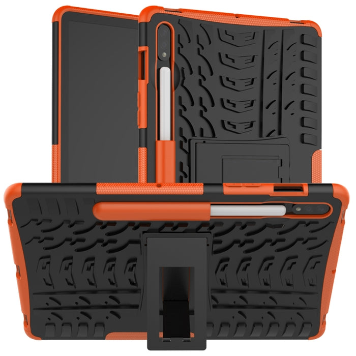 Estuche protector de TPU + PC a prueba de golpes con textura de neumático con soporte, For Samsung Galaxy Tab S8 / Galaxy Tab S7 T870 / T875, For Xiaomi Redmi 9A, For OPPO A52 / A72 / A92