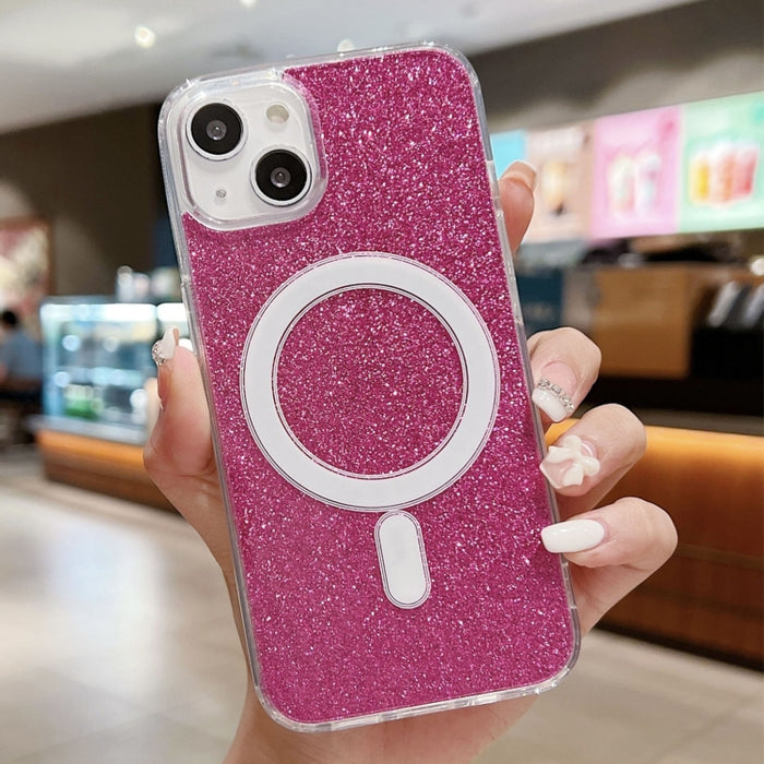 Funda para teléfono MagSafe con purpurina acrílica transparente, For iPhone 18 Pro / 17 Pro, For iPhone 18 Pro Max / 17 Pro Max, For iPhone 17e / 16e, For iPhone 17, For iPhone Air, For iPhone 16 Pro Max, For iPhone 16 Pro, For iPhone 16 Plus          ...