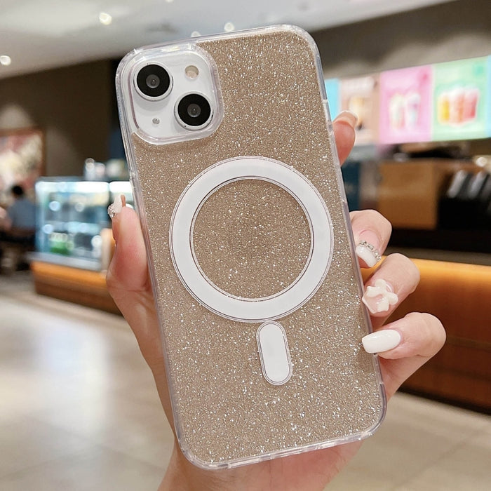 Funda para teléfono MagSafe con purpurina acrílica transparente, For iPhone 18 Pro / 17 Pro, For iPhone 18 Pro Max / 17 Pro Max, For iPhone 17e / 16e, For iPhone 17, For iPhone Air, For iPhone 16 Pro Max, For iPhone 16 Pro, For iPhone 16 Plus          ...