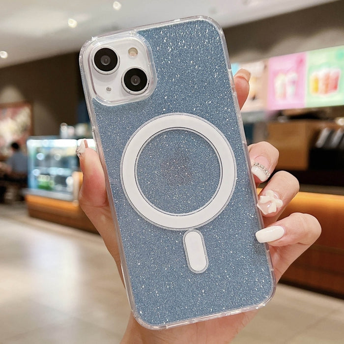 Funda para teléfono MagSafe con purpurina acrílica transparente, For iPhone 18 Pro / 17 Pro, For iPhone 18 Pro Max / 17 Pro Max, For iPhone 17e / 16e, For iPhone 17, For iPhone Air, For iPhone 16 Pro Max, For iPhone 16 Pro, For iPhone 16 Plus          ...