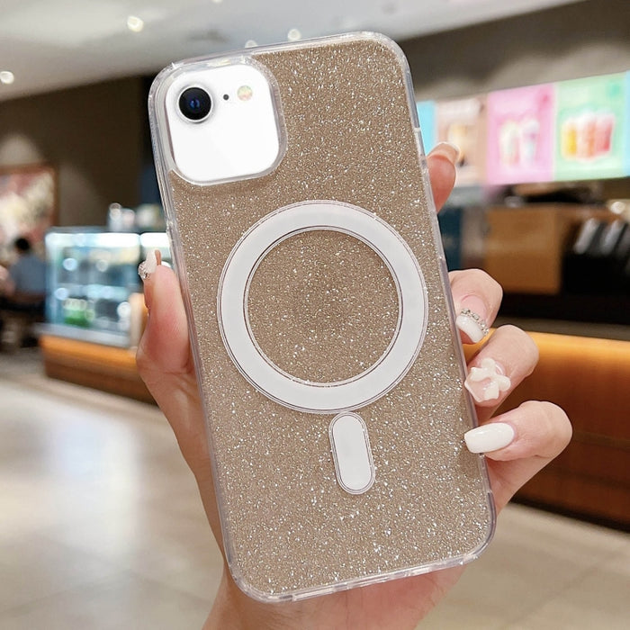 Funda para teléfono MagSafe con purpurina acrílica transparente, For iPhone 18 Pro / 17 Pro, For iPhone 18 Pro Max / 17 Pro Max, For iPhone 17e / 16e, For iPhone 17, For iPhone Air, For iPhone 16 Pro Max, For iPhone 16 Pro, For iPhone 16 Plus          ...