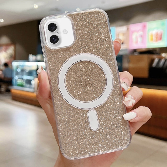 Funda para teléfono MagSafe con purpurina acrílica transparente, For iPhone 18 Pro / 17 Pro, For iPhone 18 Pro Max / 17 Pro Max, For iPhone 17e / 16e, For iPhone 17, For iPhone Air, For iPhone 16 Pro Max, For iPhone 16 Pro, For iPhone 16 Plus          ...