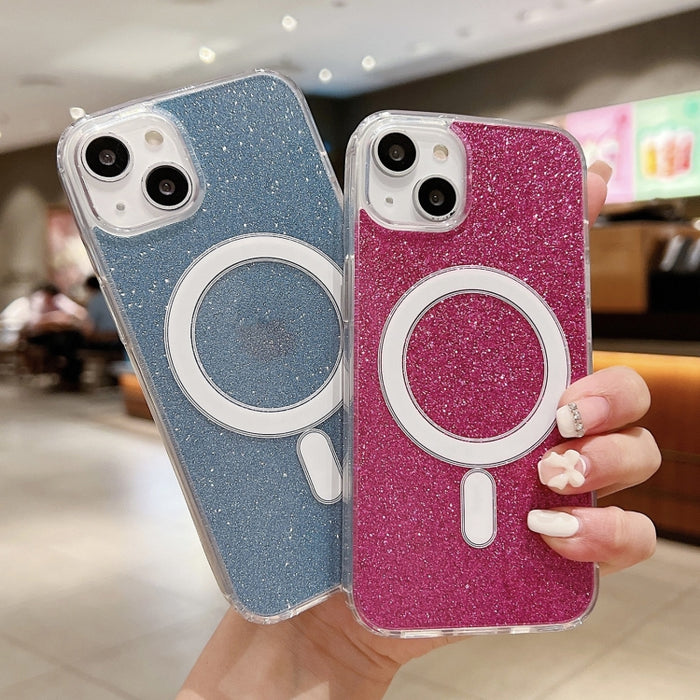 Funda para teléfono MagSafe con purpurina acrílica transparente, For iPhone 18 Pro / 17 Pro, For iPhone 18 Pro Max / 17 Pro Max, For iPhone 17e / 16e, For iPhone 17, For iPhone Air, For iPhone 16 Pro Max, For iPhone 16 Pro, For iPhone 16 Plus          ...