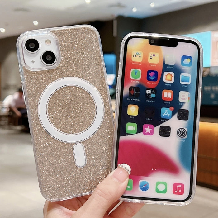 Funda para teléfono MagSafe con purpurina acrílica transparente, For iPhone 18 Pro / 17 Pro, For iPhone 18 Pro Max / 17 Pro Max, For iPhone 17e / 16e, For iPhone 17, For iPhone Air, For iPhone 16 Pro Max, For iPhone 16 Pro, For iPhone 16 Plus          ...
