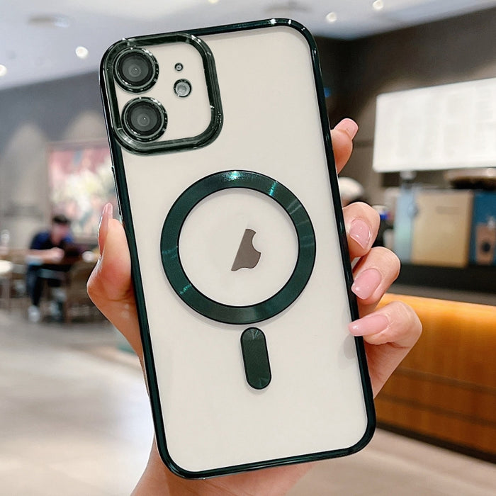 Estuche para teléfono con revestimiento electrolítico MagSafe, For iPhone 11, For iPhone 11 Pro