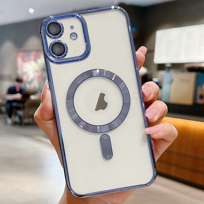 Estuche para teléfono con revestimiento electrolítico MagSafe, For iPhone 11, For iPhone 11 Pro