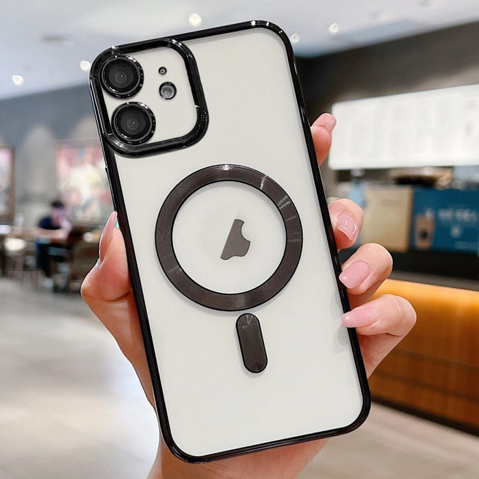 Estuche para teléfono con revestimiento electrolítico MagSafe, For iPhone 11, For iPhone 11 Pro