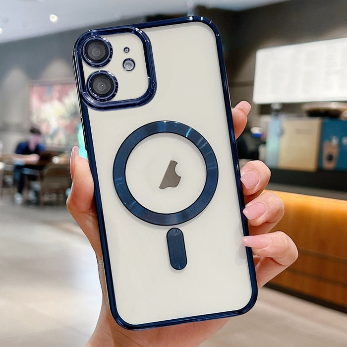 Estuche para teléfono con revestimiento electrolítico MagSafe, For iPhone 11, For iPhone 11 Pro