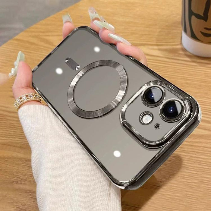 Estuche para teléfono con revestimiento electrolítico MagSafe, For iPhone 14 Pro Max, For iPhone 13 Pro Max, For iPhone 13 Pro, For iPhone 13, For iPhone 12, For iPhone 12 Pro Max, For iPhone 12 Pro, For iPhone 11 Pro Max