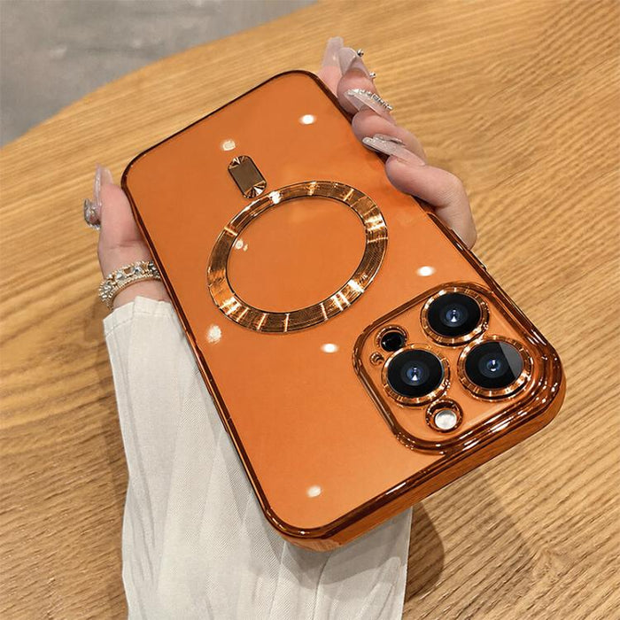 Estuche para teléfono con revestimiento electrolítico MagSafe, For iPhone 14 Pro Max, For iPhone 13 Pro Max, For iPhone 13 Pro, For iPhone 13, For iPhone 12, For iPhone 12 Pro Max, For iPhone 12 Pro, For iPhone 11 Pro Max