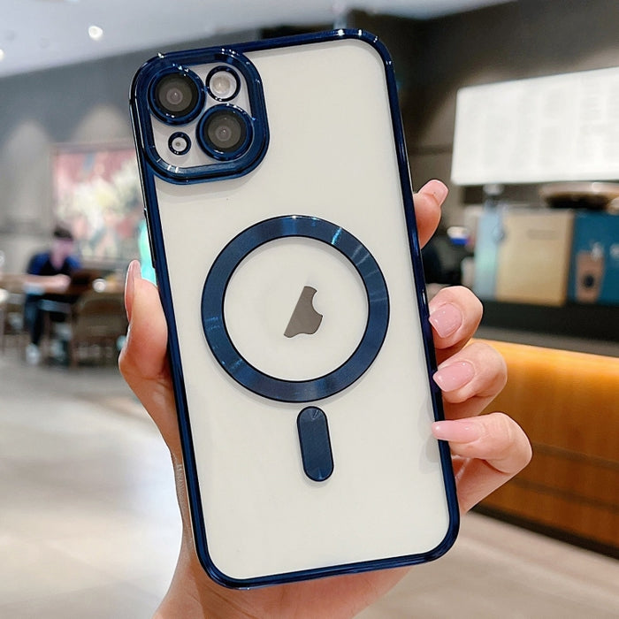 Estuche para teléfono con revestimiento electrolítico MagSafe, For iPhone 14 Pro Max, For iPhone 13 Pro Max, For iPhone 13 Pro, For iPhone 13, For iPhone 12, For iPhone 12 Pro Max, For iPhone 12 Pro, For iPhone 11 Pro Max