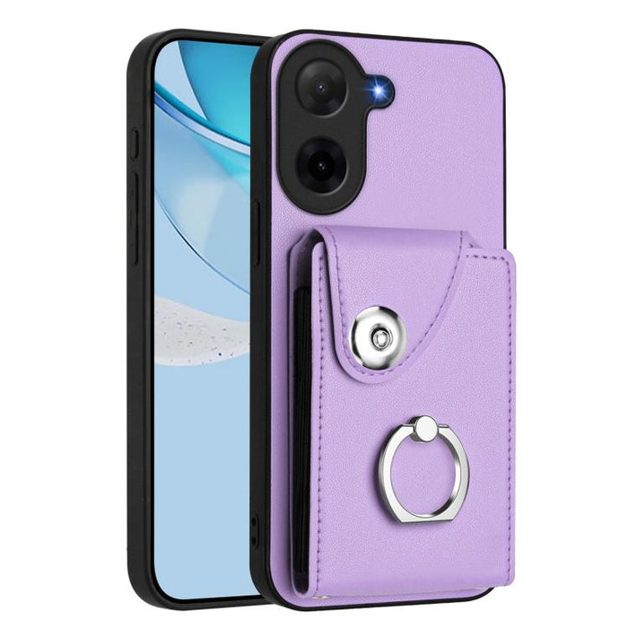 Estuche para teléfono con soporte para tarjetas y anillos, For Redmi Turbo 4 Pro / Poco F7, For Redmi A5 4G 171.7mm / Poco C71, For Redmi Note 14 5G Global, For Redmi Note 14 Pro+ 5G Global, For Redmi Note 14 Pro 5G Global, For Redmi Note 13R          ...