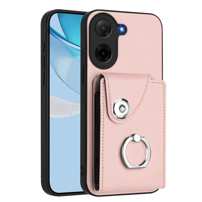 Estuche para teléfono con soporte para tarjetas y anillos, For Redmi Turbo 4 Pro / Poco F7, For Redmi A5 4G 171.7mm / Poco C71, For Redmi Note 14 5G Global, For Redmi Note 14 Pro+ 5G Global, For Redmi Note 14 Pro 5G Global, For Redmi Note 13R          ...