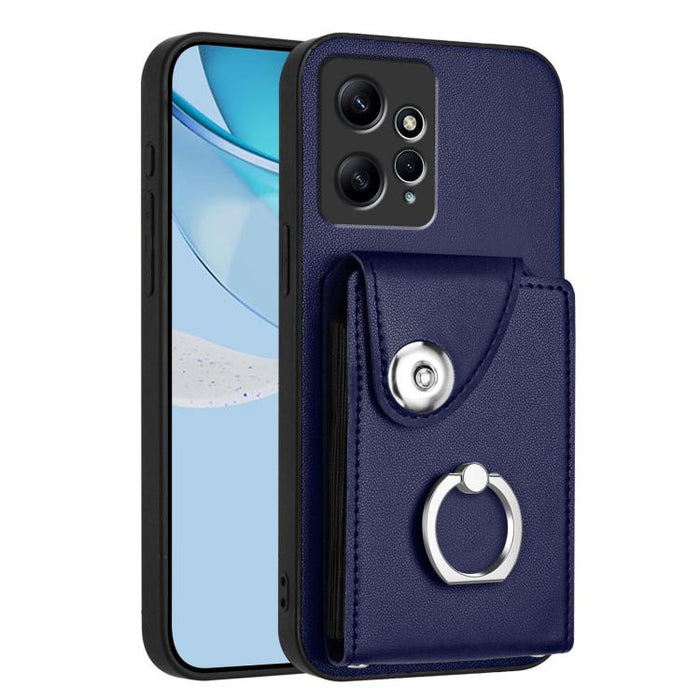 Estuche para teléfono con soporte para tarjetas y anillos, For Redmi Turbo 4 Pro / Poco F7, For Redmi A5 4G 171.7mm / Poco C71, For Redmi Note 14 5G Global, For Redmi Note 14 Pro+ 5G Global, For Redmi Note 14 Pro 5G Global, For Redmi Note 13R          ...