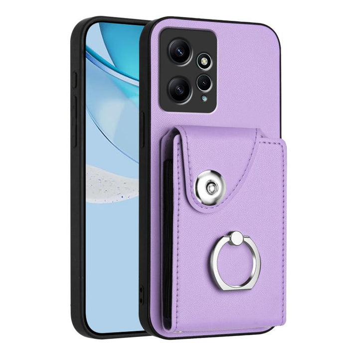 Estuche para teléfono con soporte para tarjetas y anillos, For Redmi Turbo 4 Pro / Poco F7, For Redmi A5 4G 171.7mm / Poco C71, For Redmi Note 14 5G Global, For Redmi Note 14 Pro+ 5G Global, For Redmi Note 14 Pro 5G Global, For Redmi Note 13R          ...