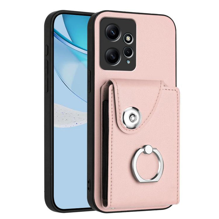 Estuche para teléfono con soporte para tarjetas y anillos, For Redmi Turbo 4 Pro / Poco F7, For Redmi A5 4G 171.7mm / Poco C71, For Redmi Note 14 5G Global, For Redmi Note 14 Pro+ 5G Global, For Redmi Note 14 Pro 5G Global, For Redmi Note 13R          ...