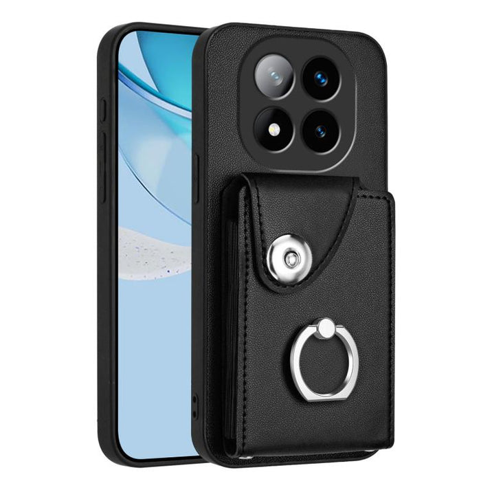 Estuche para teléfono con soporte para tarjetas y anillos, For Redmi Turbo 4 Pro / Poco F7, For Redmi A5 4G 171.7mm / Poco C71, For Redmi Note 14 5G Global, For Redmi Note 14 Pro+ 5G Global, For Redmi Note 14 Pro 5G Global, For Redmi Note 13R          ...