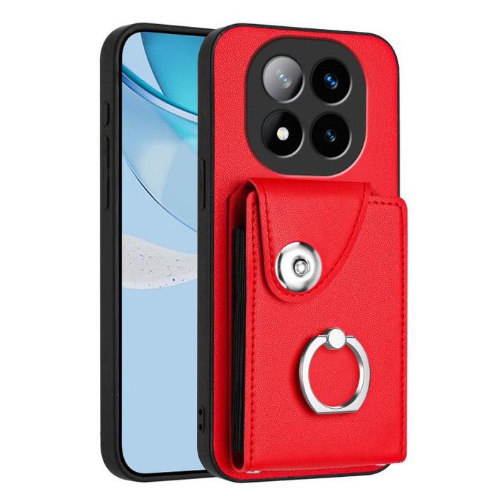 Estuche para teléfono con soporte para tarjetas y anillos, For Redmi Turbo 4 Pro / Poco F7, For Redmi A5 4G 171.7mm / Poco C71, For Redmi Note 14 5G Global, For Redmi Note 14 Pro+ 5G Global, For Redmi Note 14 Pro 5G Global, For Redmi Note 13R          ...