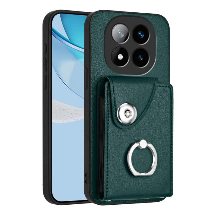 Estuche para teléfono con soporte para tarjetas y anillos, For Redmi Turbo 4 Pro / Poco F7, For Redmi A5 4G 171.7mm / Poco C71, For Redmi Note 14 5G Global, For Redmi Note 14 Pro+ 5G Global, For Redmi Note 14 Pro 5G Global, For Redmi Note 13R          ...