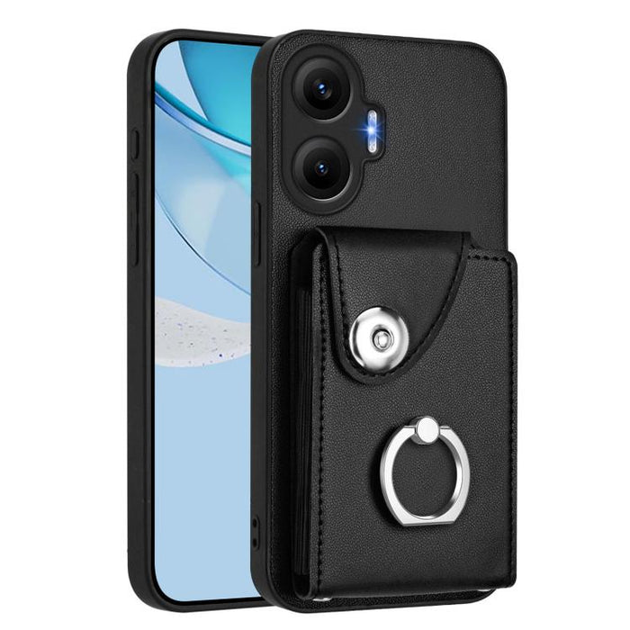 Estuche para teléfono con soporte para tarjetas y anillos, For Redmi Turbo 4 Pro / Poco F7, For Redmi A5 4G 171.7mm / Poco C71, For Redmi Note 14 5G Global, For Redmi Note 14 Pro+ 5G Global, For Redmi Note 14 Pro 5G Global, For Redmi Note 13R          ...