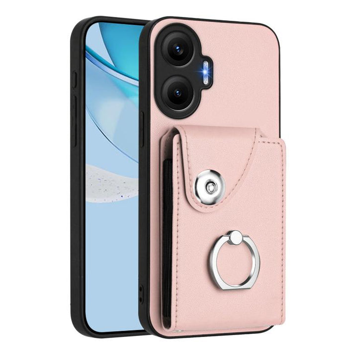 Estuche para teléfono con soporte para tarjetas y anillos, For Redmi Turbo 4 Pro / Poco F7, For Redmi A5 4G 171.7mm / Poco C71, For Redmi Note 14 5G Global, For Redmi Note 14 Pro+ 5G Global, For Redmi Note 14 Pro 5G Global, For Redmi Note 13R          ...
