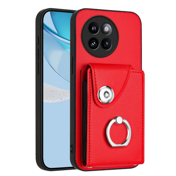 Estuche para teléfono con soporte para tarjetas y anillos, For Xiaomi 15 Ultra, For Xiaomi Poco X7 Pro, For Xiaomi Poco F6 5G India, For Xiaomi Civi 4 Pro