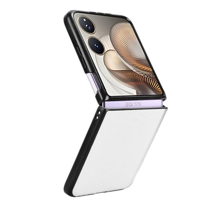 Funda trasera para teléfono con textura de cocodrilo, For Xiaomi Mix Flip 2, For Xiaomi Mix Flip, For Xiaomi Mix Fold 4
