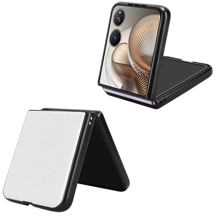 Funda trasera para teléfono con textura de cocodrilo, For Xiaomi Mix Flip 2, For Xiaomi Mix Flip, For Xiaomi Mix Fold 4