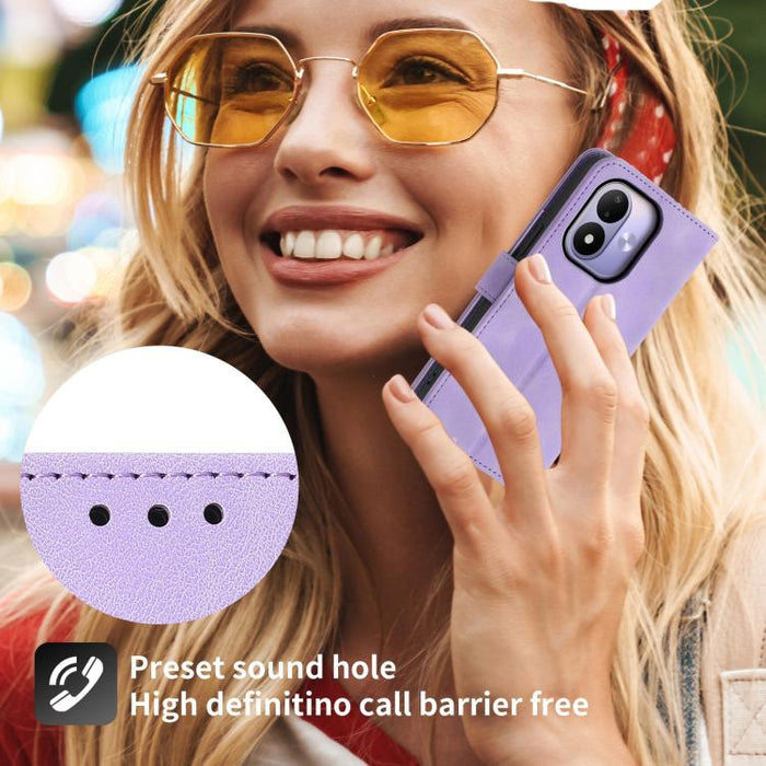 Funda de cuero para teléfono con relieve de flores y tacto de piel, For Redmi A7 Pro 4G / 5G 171mm / Poco C85x 5G, For Redmi 15a 5G, For Redmi Turbo 5 Max 5G / Poco X8 Pro Max 5G, For Redmi K90 Pro Max / Poco F8 Ultra 5G                                ...