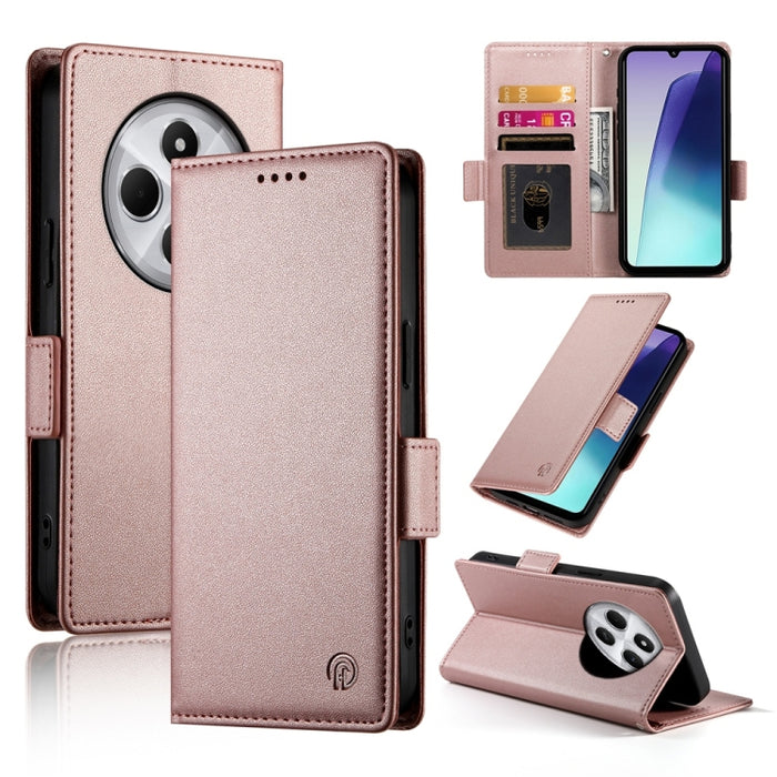 Funda para teléfono de cuero esmerilado con cierre magnético y hebilla lateral, For Redmi  Turbo 4 Pro / Xiaomi Poco F7, For Redmi A5 4G 171.7mm / Xiaomi Poco C71, For Redmi K80 / K80 Pro, For Redmi Note 14 4G 164.84mm, For Redmi Note 14 Pro 4G        ...