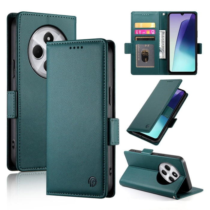 Funda para teléfono de cuero esmerilado con cierre magnético y hebilla lateral, For Redmi  Turbo 4 Pro / Xiaomi Poco F7, For Redmi A5 4G 171.7mm / Xiaomi Poco C71, For Redmi K80 / K80 Pro, For Redmi Note 14 4G 164.84mm, For Redmi Note 14 Pro 4G        ...