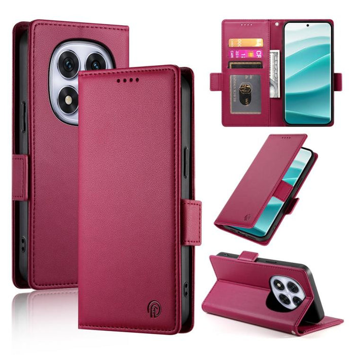 Funda para teléfono de cuero esmerilado con cierre magnético y hebilla lateral, For Redmi  Turbo 4 Pro / Xiaomi Poco F7, For Redmi A5 4G 171.7mm / Xiaomi Poco C71, For Redmi K80 / K80 Pro, For Redmi Note 14 4G 164.84mm, For Redmi Note 14 Pro 4G        ...