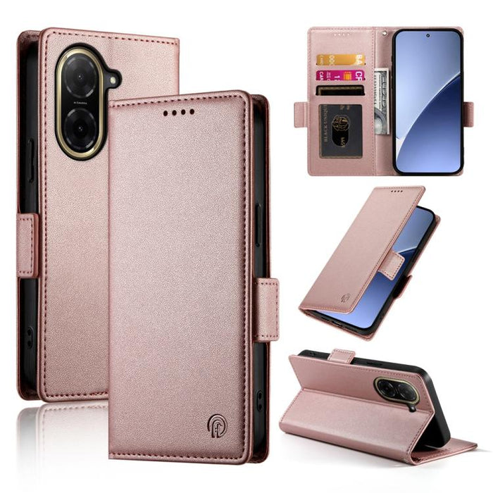 Funda para teléfono de cuero esmerilado con cierre magnético y hebilla lateral, For Redmi  Turbo 4 Pro / Xiaomi Poco F7, For Redmi A5 4G 171.7mm / Xiaomi Poco C71, For Redmi K80 / K80 Pro, For Redmi Note 14 4G 164.84mm, For Redmi Note 14 Pro 4G        ...