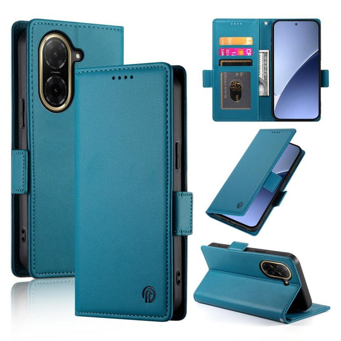 Funda para teléfono de cuero esmerilado con cierre magnético y hebilla lateral, For Redmi  Turbo 4 Pro / Xiaomi Poco F7, For Redmi A5 4G 171.7mm / Xiaomi Poco C71, For Redmi K80 / K80 Pro, For Redmi Note 14 4G 164.84mm, For Redmi Note 14 Pro 4G        ...